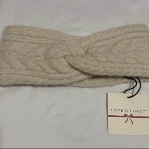 Ivory Knit Headband